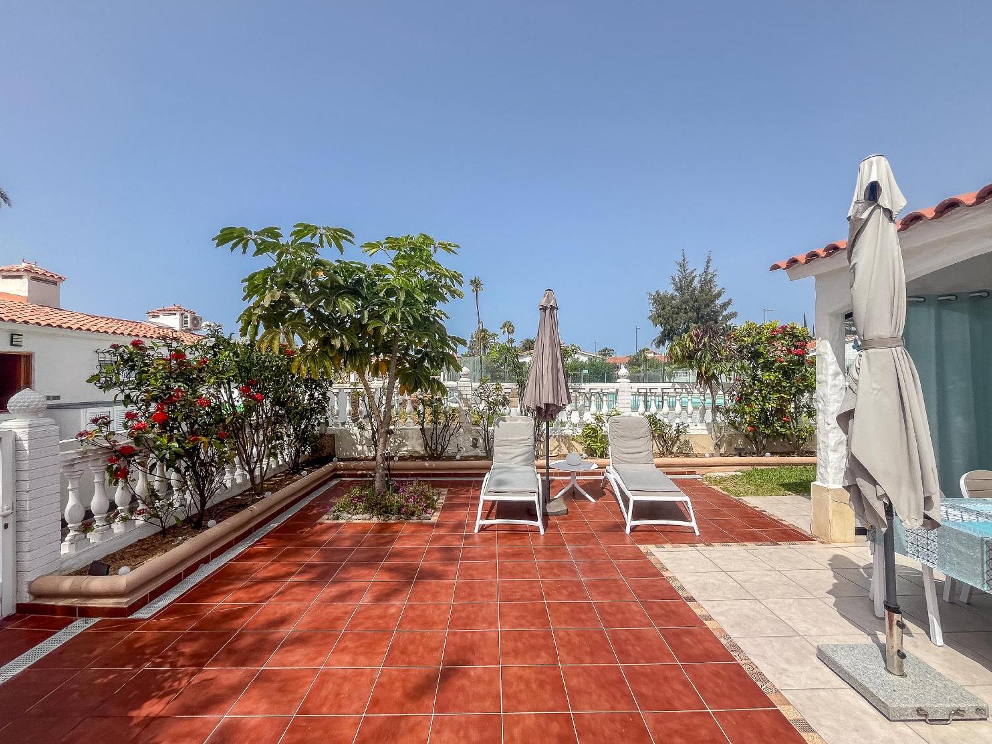 Apartamento Santa Barbara Playa del Inglés terraza privada y piscina Maspalomas  Exterior foto