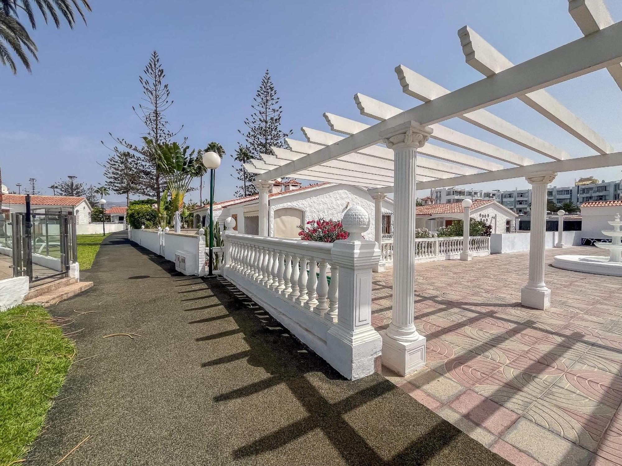 Apartamento Santa Barbara Playa del Inglés terraza privada y piscina Maspalomas  Exterior foto